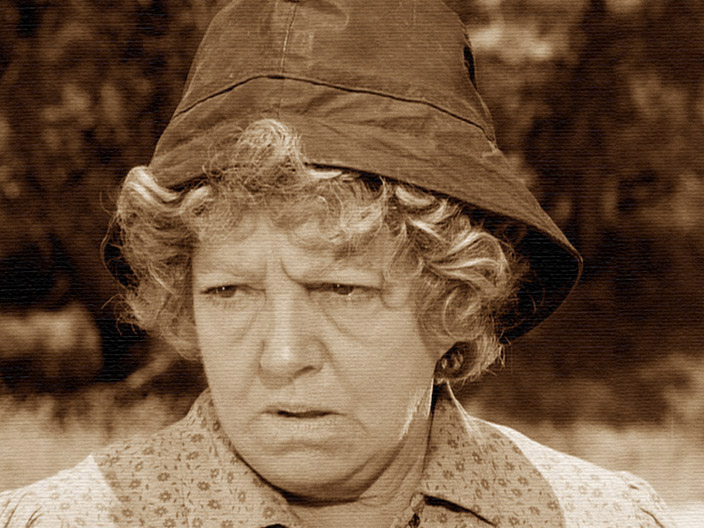 Kezia Horn, played by Hermione Baddeley.