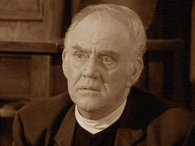 Rev. Robert Alden, played by Dabbs Greer.