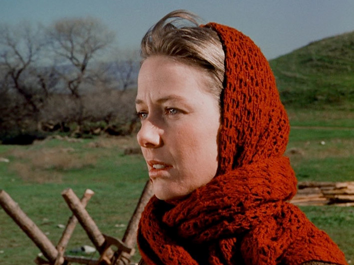 Ma Ingalls, out on the plain ("Little House On The Prairie")