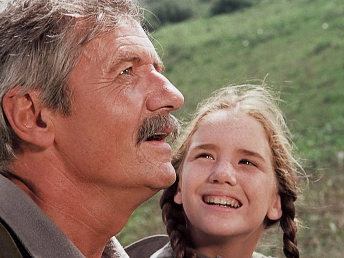 Lansford Ingalls with his granddaughter, Laura