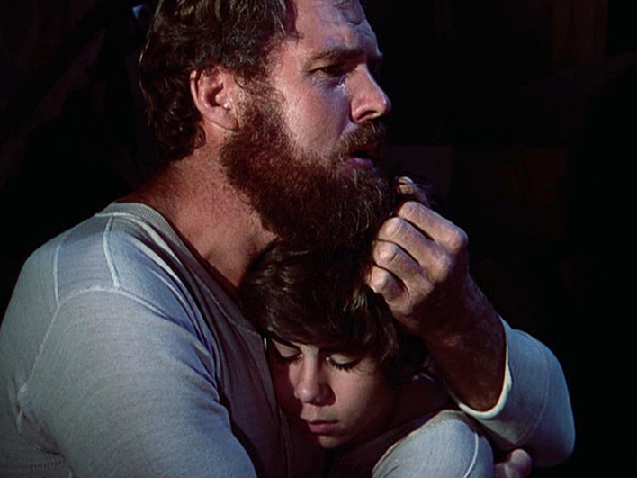 Jonathan comforts his son Andy